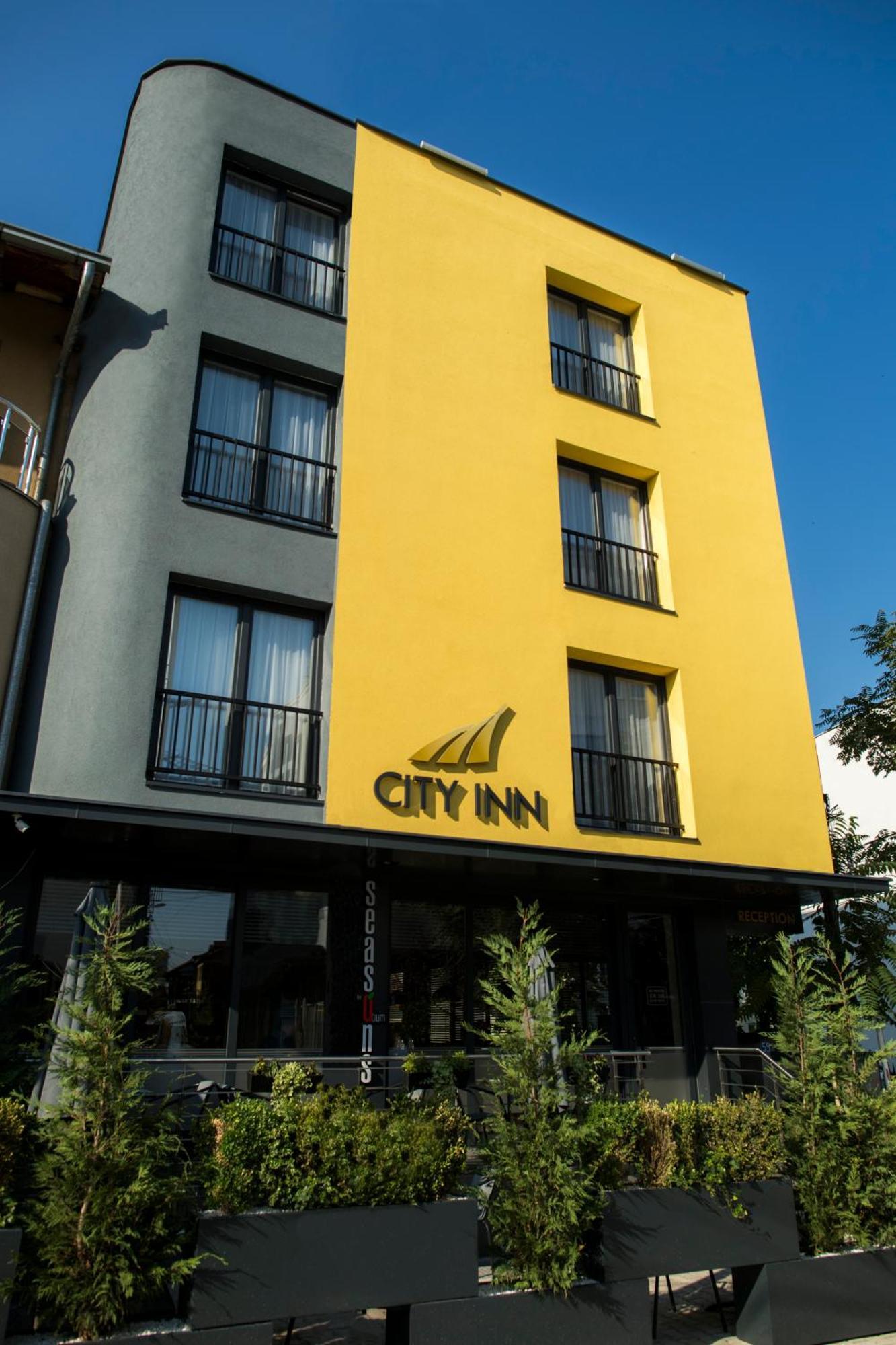 City Inn Приштина Экстерьер фото